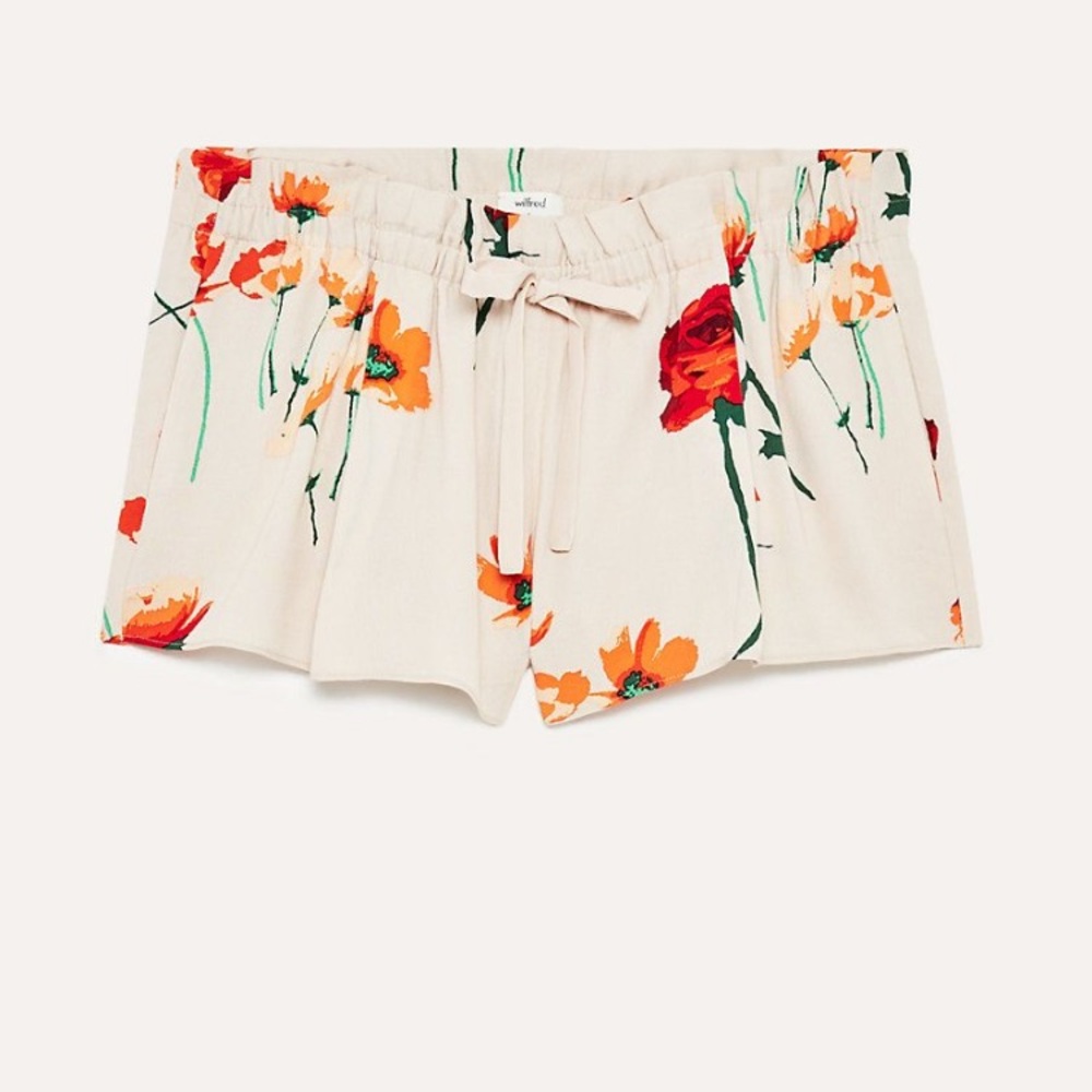 Aritzia Wilfred Montrouge short FLORAL PRINT